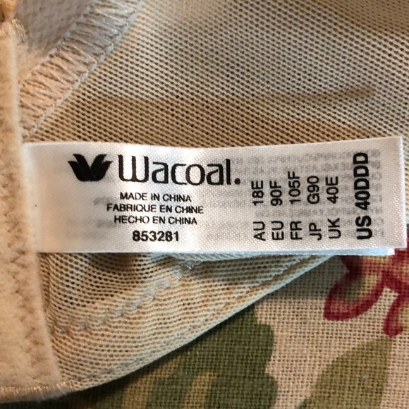 WACOAL #853281 Size 40DDD Umtimate Smoother T-Shirt Bra Underwire/Padded $78 NEW - Picture 7 of 16